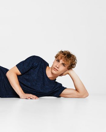 flecked t-shirt