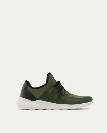 sock sneakers with side pieces